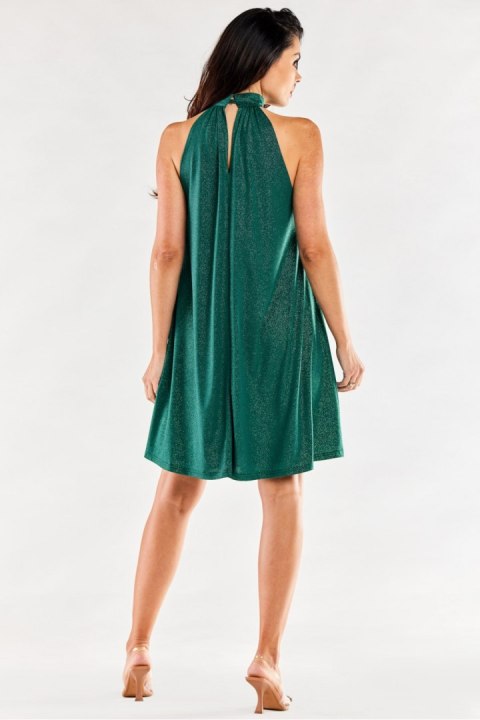 Sukienka Model A556 Bottle Green - awama - L/XL Sukienka Model A556 Bottle Green - awama - L/XL