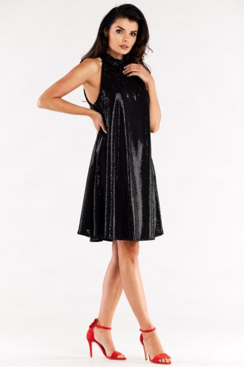 Sukienka Model A563 Black Dots - awama - L/XL Sukienka Model A563 Black Dots - awama - L/XL