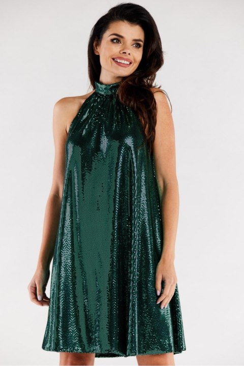 Sukienka Model A563 Green Dots - awama - S/M