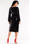 Sukienka Model A564 Black Dots - awama - M Sukienka Model A564 Black Dots - awama - M