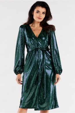 Sukienka Model A564 Green Dots - awama - L