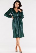 Sukienka Model A564 Green Dots - awama - s Sukienka Model A564 Green Dots - awama - s