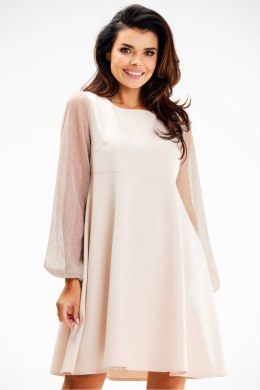 Sukienka Model A622 Beige - awama - M