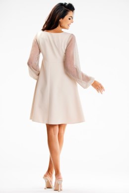 Sukienka Model A622 Beige - awama - M