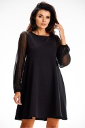 Sukienka Model A622 Black - awama - XL Sukienka Model A622 Black - awama - XL