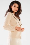 Żakiet Model A441 Beige - awama - L Żakiet Model A441 Beige - awama - L