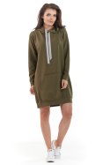 Bluza Damska Model A212 Khaki - awama - uniwersalny Bluza Damska Model A212 Khaki - awama - uniwersalny