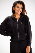 Bluza Damska Model A607 Black - awama - XL Bluza Damska Model A607 Black - awama - XL