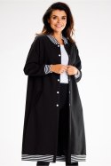 Bluza Damska Model A612 Black - awama - L/XL Bluza Damska Model A612 Black - awama - L/XL