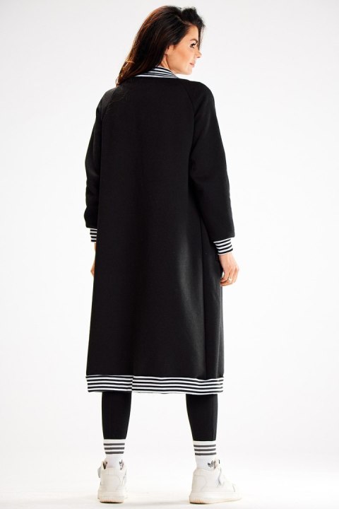 Bluza Damska Model A612 Black - awama - L/XL Bluza Damska Model A612 Black - awama - L/XL