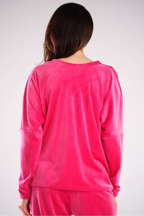 Bluzka Damska Model A417 Pink - awama - uniwersalny Bluzka Damska Model A417 Pink - awama - uniwersalny