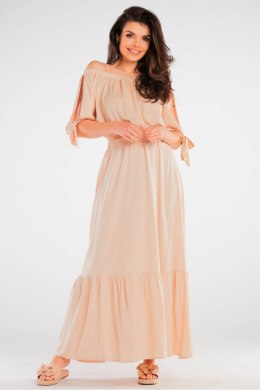 Bluzka Model A430 Beige - awama - S/M