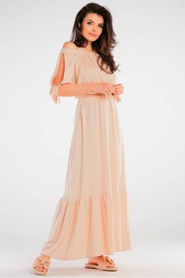 Bluzka Model A430 Beige - awama - S/M