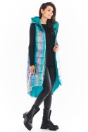 Kamizelka Damska Model A386 Blue Holo - awama - L/XL