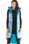 Kamizelka Damska Model A386 Blue Holo - awama - S/M