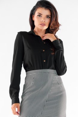 Koszula Damska Model A526 Black - awama - XL