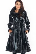 Płaszcz Damski Model A382 Black - awama - S/M Płaszcz Damski Model A382 Black - awama - S/M
