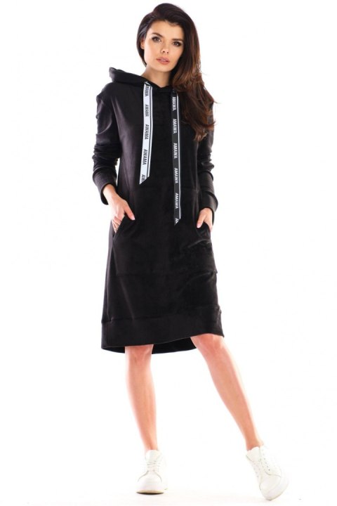 Sukienka Model A414 Black - awama - L/XL Sukienka Model A414 Black - awama - L/XL