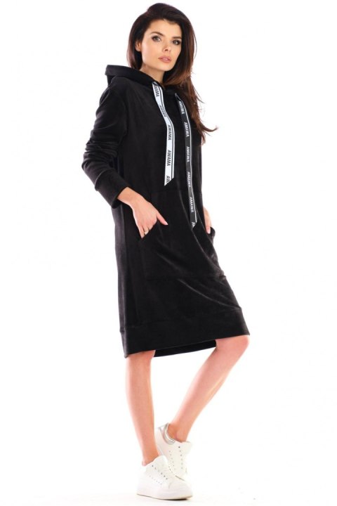 Sukienka Model A414 Black - awama - L/XL Sukienka Model A414 Black - awama - L/XL
