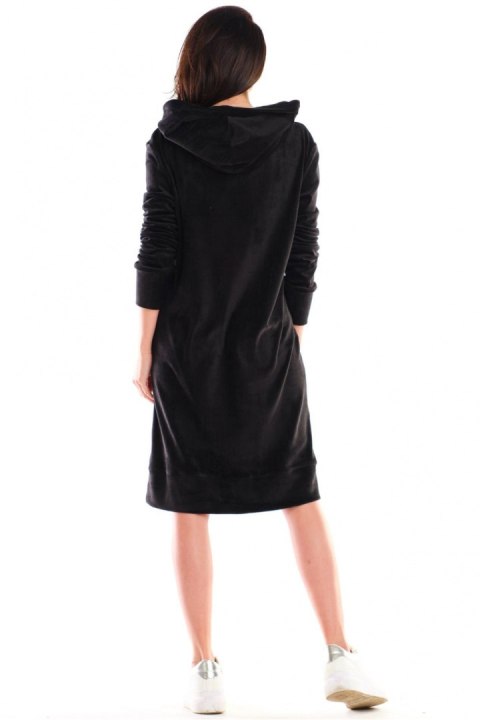 Sukienka Model A414 Black - awama - S/M Sukienka Model A414 Black - awama - S/M