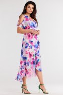 Sukienka Model A508 Water Colors - awama - L