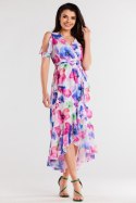 Sukienka Model A508 Water Colors - awama - M