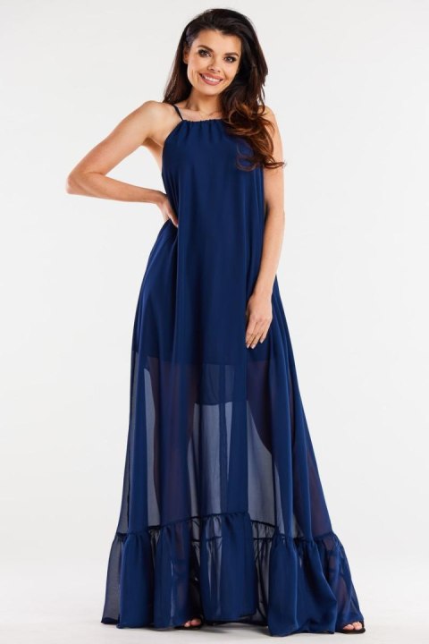 Sukienka Model A516 Navy - awama - S/M Sukienka Model A516 Navy - awama - S/M