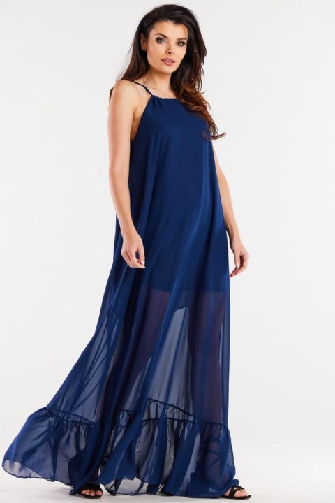 Sukienka Model A516 Navy - awama - S/M Sukienka Model A516 Navy - awama - S/M