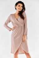 Sukienka Model A548 Beige - awama - M Sukienka Model A548 Beige - awama - M