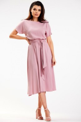 Sukienka Model A576 Dirty Pink - awama - L