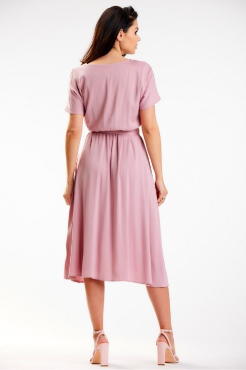 Sukienka Model A576 Dirty Pink - awama - L Sukienka Model A576 Dirty Pink - awama - L