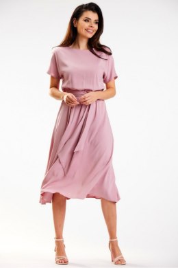 Sukienka Model A576 Dirty Pink - awama - XL