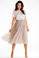 Sukienka Model A627 Beige - awama - M
