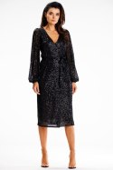 Sukienka Model A632 Black - awama - L Sukienka Model A632 Black - awama - L