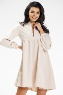 Sukienka Model A636 Beige - awama - L