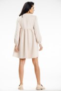 Sukienka Model A636 Beige - awama - L
