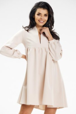 Sukienka Model A636 Beige - awama - M