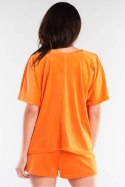 Szorty Damskie Model A418 Orange - awama - S/M Szorty Damskie Model A418 Orange - awama - S/M