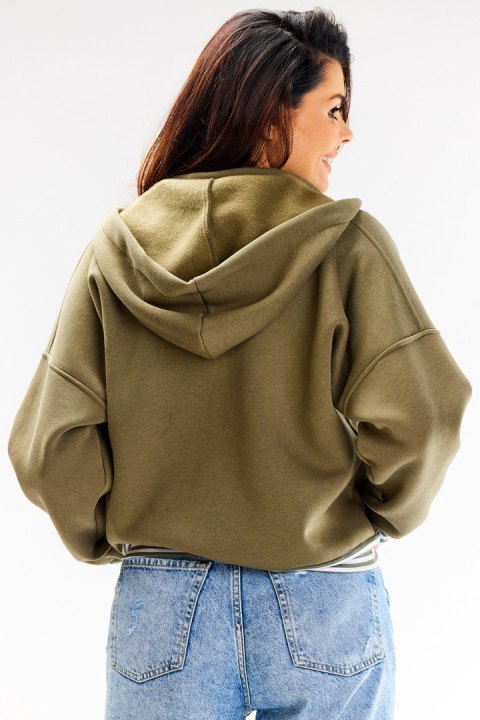 Bluza Damska Model A611 Khaki - awama - S/M Bluza Damska Model A611 Khaki - awama - S/M