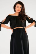 Bluzka Model A430 Black - awama - L/XL