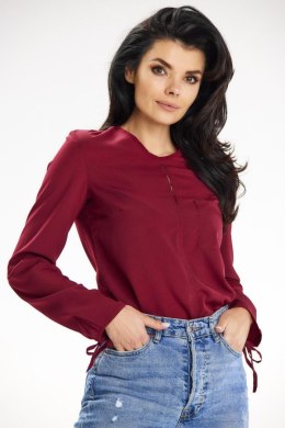 Bluzka Model A651 Claret - awama - M