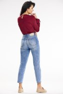 Bluzka Model A651 Claret - awama - M Bluzka Model A651 Claret - awama - M