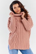 Golf Damski Model A477 Pink - awama - uniwersalny Golf Damski Model A477 Pink - awama - uniwersalny