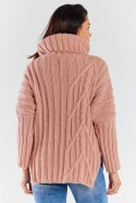 Golf Damski Model A477 Pink - awama - uniwersalny Golf Damski Model A477 Pink - awama - uniwersalny