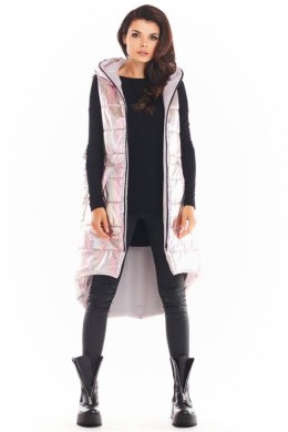 Kamizelka Damska Model A386 Pink Holo - awama - L/XL