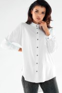 Koszula Damska Model A525 White - awama - S/M