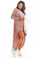 Sukienka Model A379 Pink Welur - awama - M Sukienka Model A379 Pink Welur - awama - M