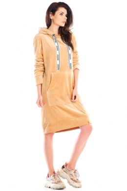 Sukienka Model A414 Beige - awama - L/XL