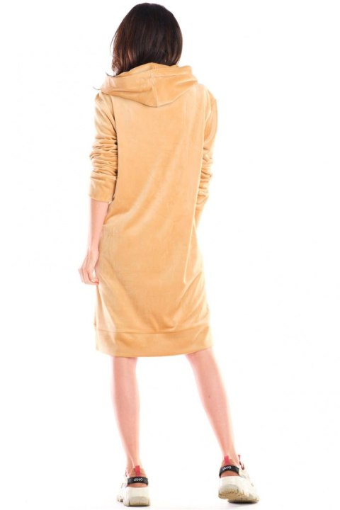 Sukienka Model A414 Beige - awama - L/XL Sukienka Model A414 Beige - awama - L/XL