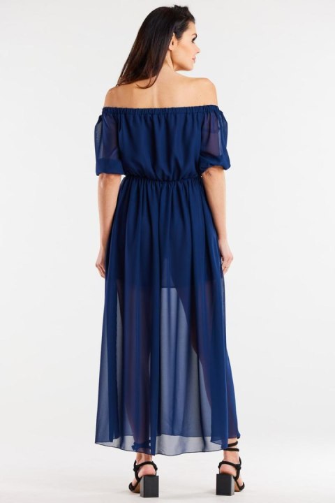 Sukienka Model A515 Navy - awama - S/M Sukienka Model A515 Navy - awama - S/M
